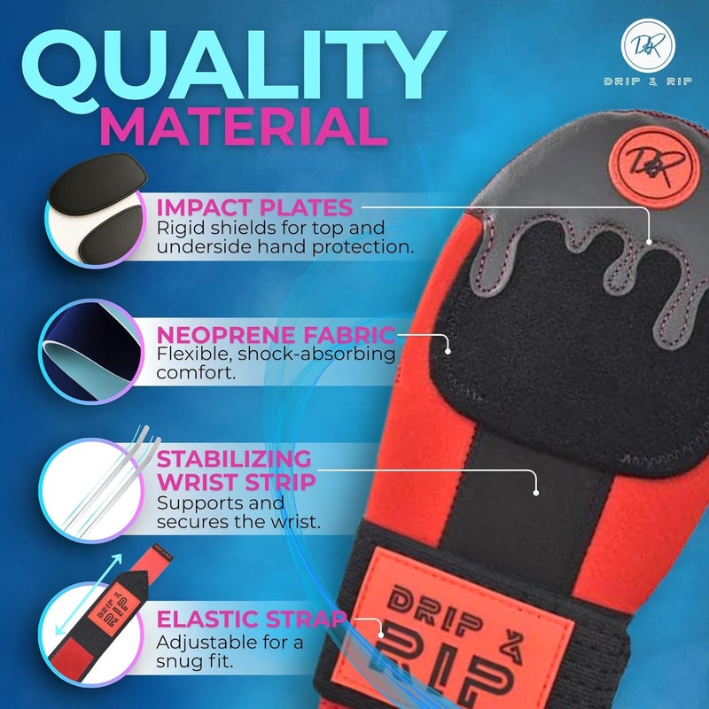 Drip & Rip Sliding Mitt Youth for Baseball & Softball - Ice Cream Sliding Mitt Design with Hand Protection - Base Running, Breathable, Durable, Ambidextrous - Ages 10+ - Image 3